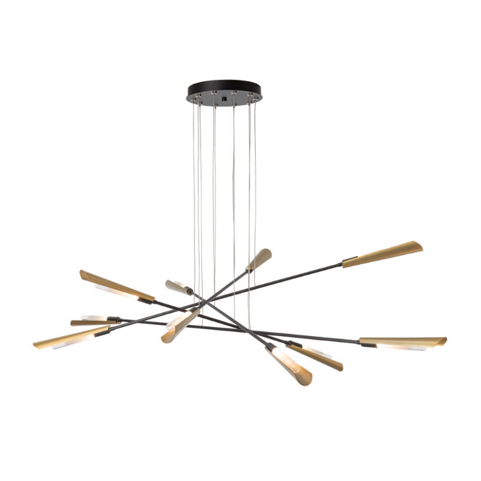 Hubbardton Forge 131412 Flight 10-lt 73" LED Pendant