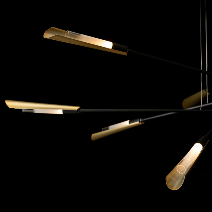 Hubbardton Forge 131412 Flight 10-lt 73" LED Pendant