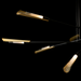 Hubbardton Forge 131412 Flight 10-lt 73" LED Pendant