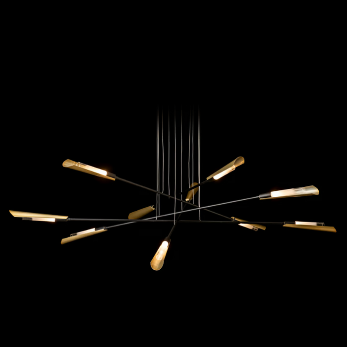 Hubbardton Forge 131412 Flight 10-lt 73" LED Pendant