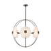 Hubbardton Forge 131500 Astra 6-lt 32" Pendant - Dark Smoke