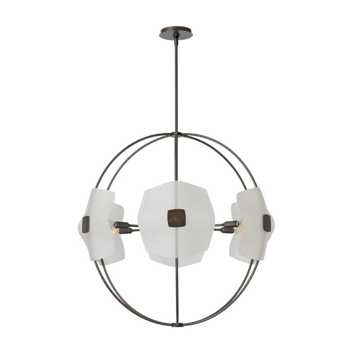 Hubbardton Forge 131500 Astra 6-lt 32" Pendant - Dark Smoke