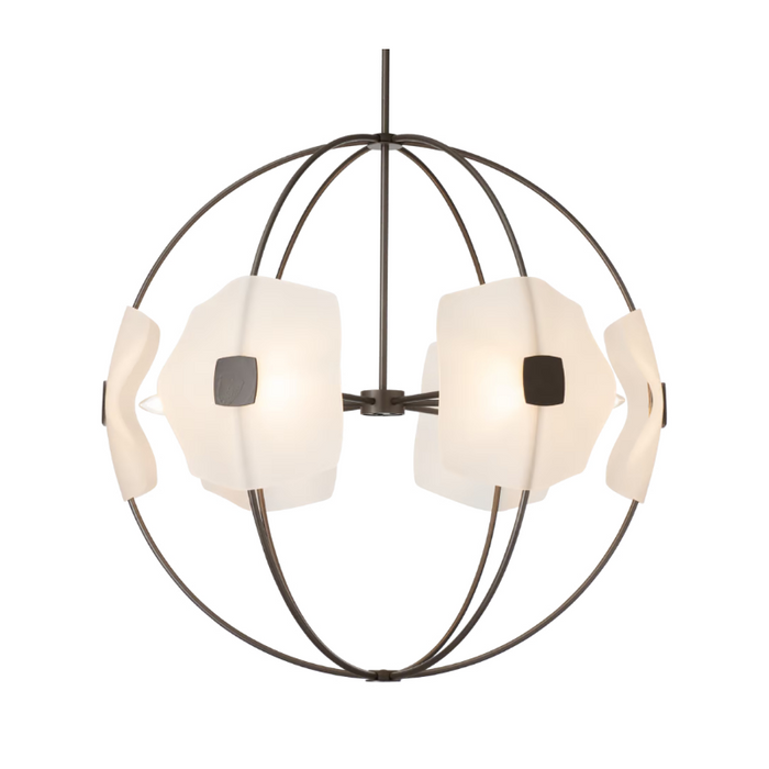 Hubbardton Forge 131500 Astra 6-lt 32" Pendant - Dark Smoke
