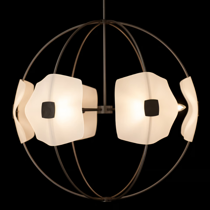 Hubbardton Forge 131500 Astra 6-lt 32" Pendant - Dark Smoke
