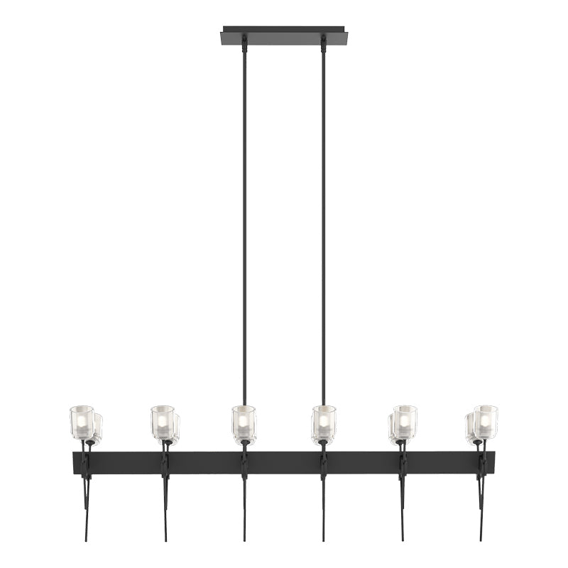 Hubbardton Forge 131525 Echo 12-lt 48" Linear Pendant