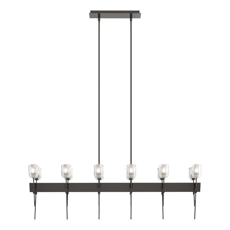 Hubbardton Forge 131525 Echo 12-lt 48" Linear Pendant