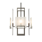 Hubbardton Forge 131550 Geo 4-lt 21" Pendant - Oil Rubbed Bronze