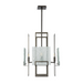 Hubbardton Forge 131550 Geo 4-lt 21" Pendant - Oil Rubbed Bronze