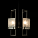 Hubbardton Forge 131550 Geo 4-lt 21" Pendant - Oil Rubbed Bronze