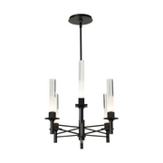 Hubbardton Forge 131623 Truss 6-lt 50" LED Linear Chandelier - Black