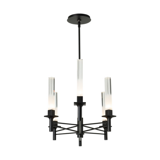 Hubbardton Forge 131623 Truss 6-lt 50" LED Linear Chandelier - Black