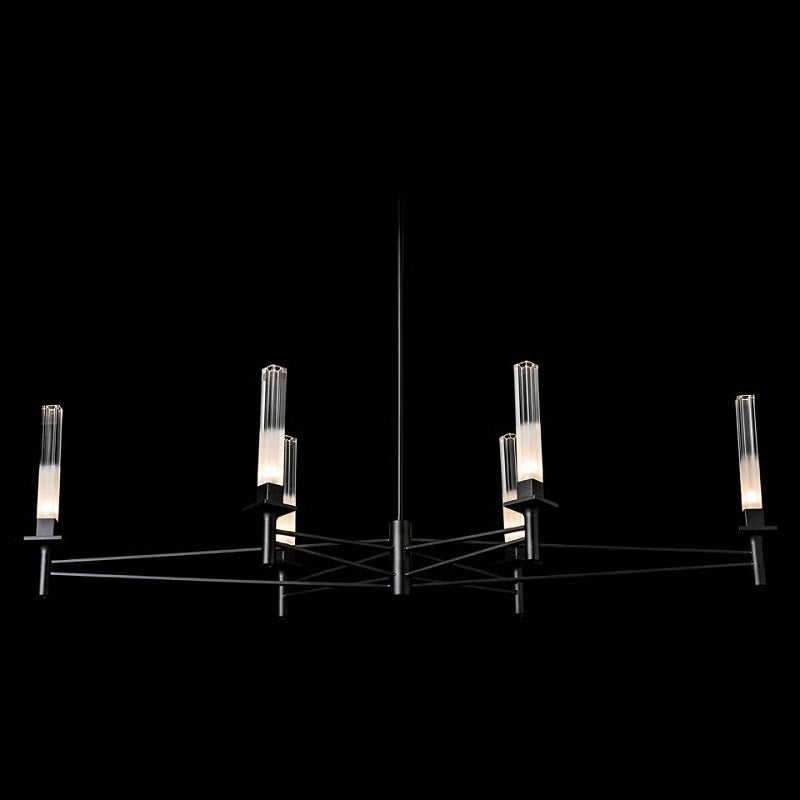 Hubbardton Forge 131623 Truss 6-lt 50" LED Linear Chandelier