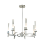 Hubbardton Forge 131624 Truss 7-lt 29" LED Round Chandelier - Sterling