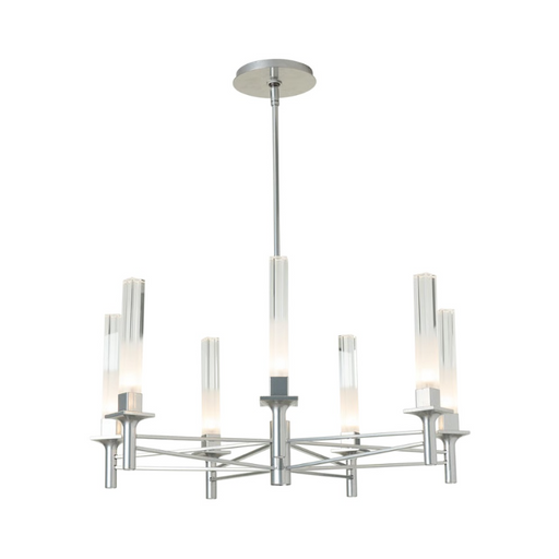 Hubbardton Forge 131624 Truss 7-lt 29" LED Round Chandelier - Sterling