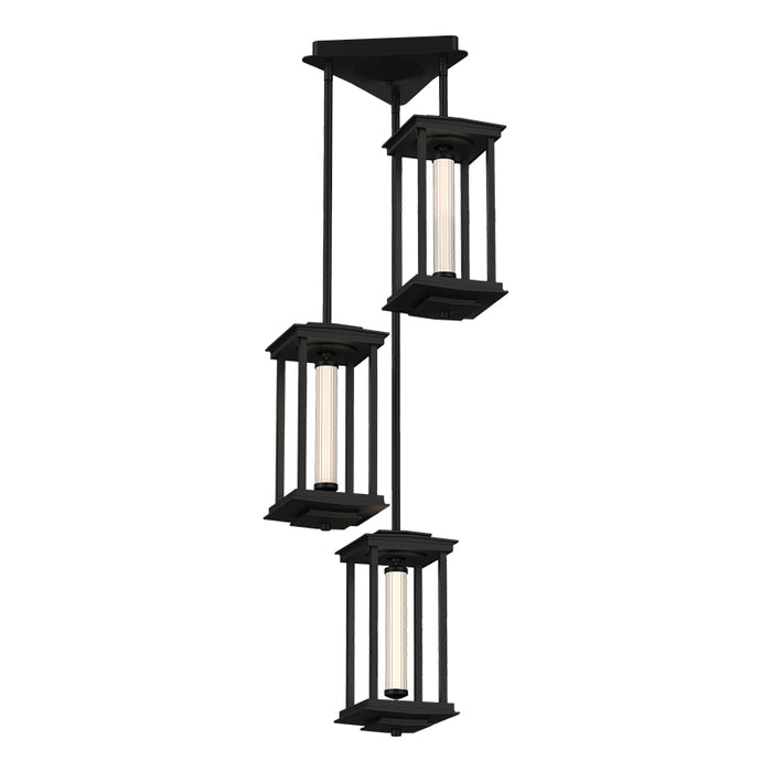 Hubbardton Forge 131635 Athena 3-lt 20" Triple Short LED Lantern