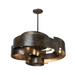Hubbardton Forge 132117 Zen 6-lt 34" Pendant - Dark Smoke