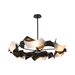 Hubbardton Forge 132161 Crest 6-lt 38" Pendant - Dark Smoke