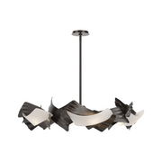 Hubbardton Forge 132161 Crest 6-lt 38" Pendant - Oil Rubbed Bronze