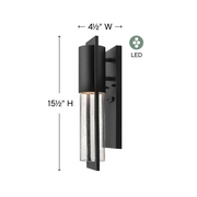 Hinkley 1326-LL Shelter 1-lt 16" Tall LED Outdoor Lantern