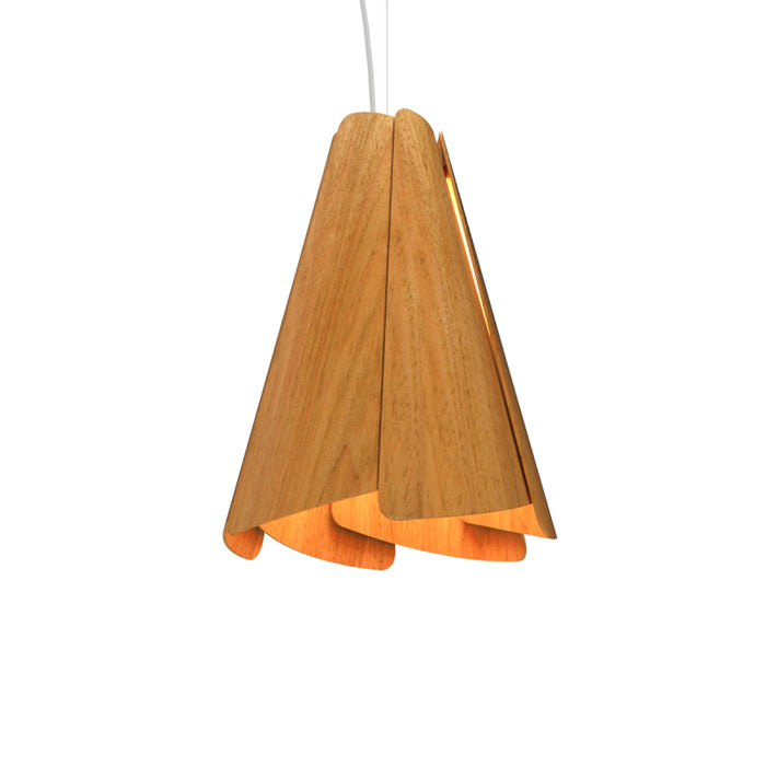 Accord 1363 Fuchsia 1-lt 13" LED Pendant - Louro Freijo