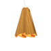 Accord 1363 Fuchsia 1-lt 13" LED Pendant - Teak