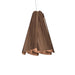 Accord 1363 Fuchsia 1-lt 13" LED Pendant - American Walnut