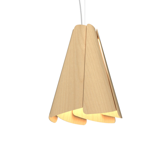 Accord 1363 Fuchsia 1-lt 13" LED Pendant - Maple