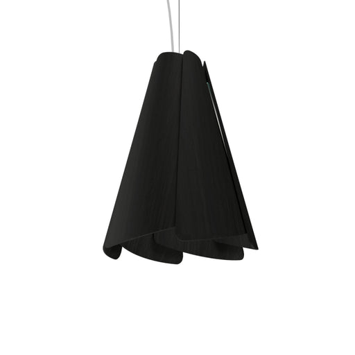 Accord 1363 Fuchsia 1-lt 13" LED Pendant - Charcoal