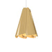 Accord 1363 Fuchsia 1-lt 13" LED Pendant - Organic Gold