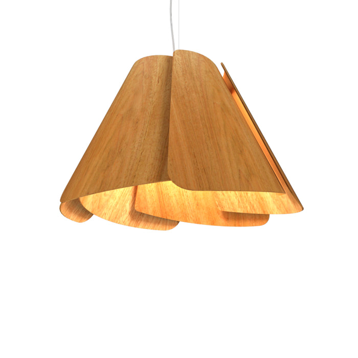 Accord 1364 Fuchsia 1-lt 24" LED Pendant - Louro Freijo