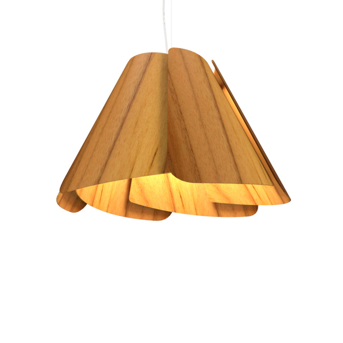 Accord 1364 Fuchsia 1-lt 24" LED Pendant - Teak