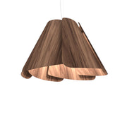 Accord 1364 Fuchsia 1-lt 24" LED Pendant - American Walnut