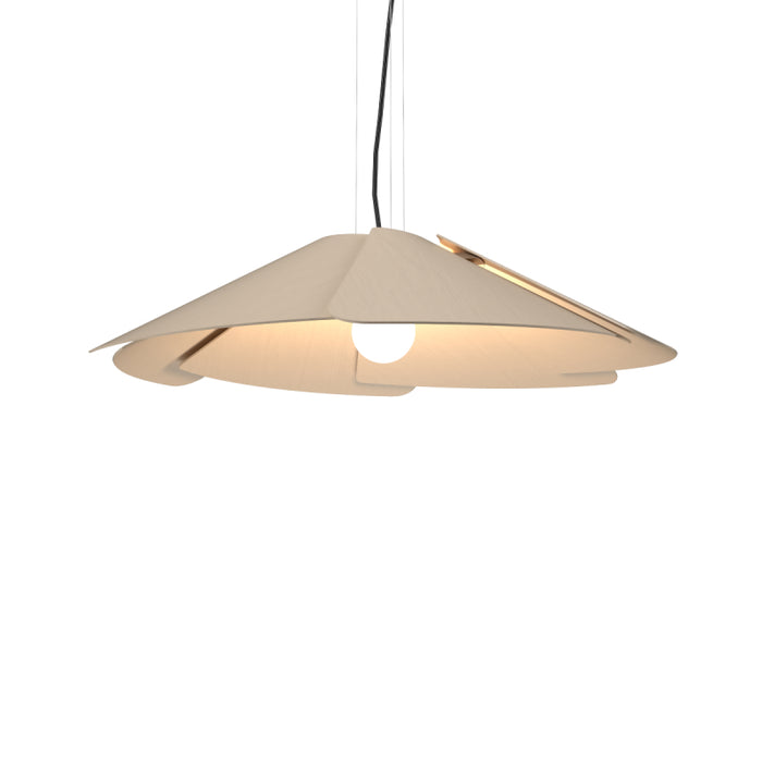 Accord 1365 Fuchsia 1-lt 37" LED Pendant - Organic Cappuccino