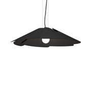 Accord 1365 Fuchsia 1-lt 37" LED Pendant - Organic Lead Grey