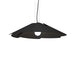 Accord 1365 Fuchsia 1-lt 37" LED Pendant - Organic Lead Grey