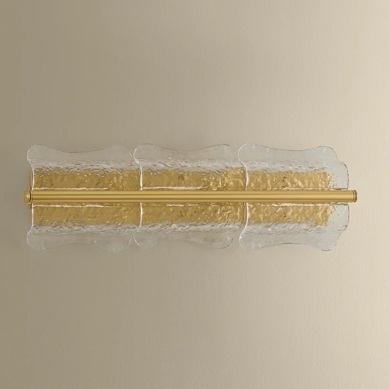 Hudson Valley 1373 Fosterdale 3-lt 28" Wall Sconce