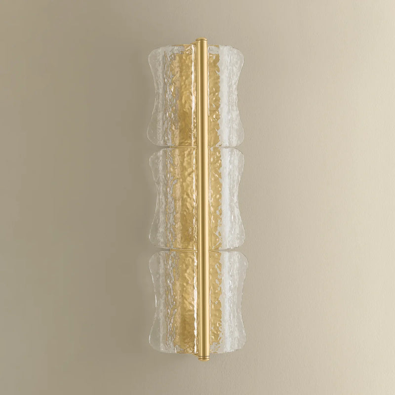 Hudson Valley 1373 Fosterdale 3-lt 28" Wall Sconce