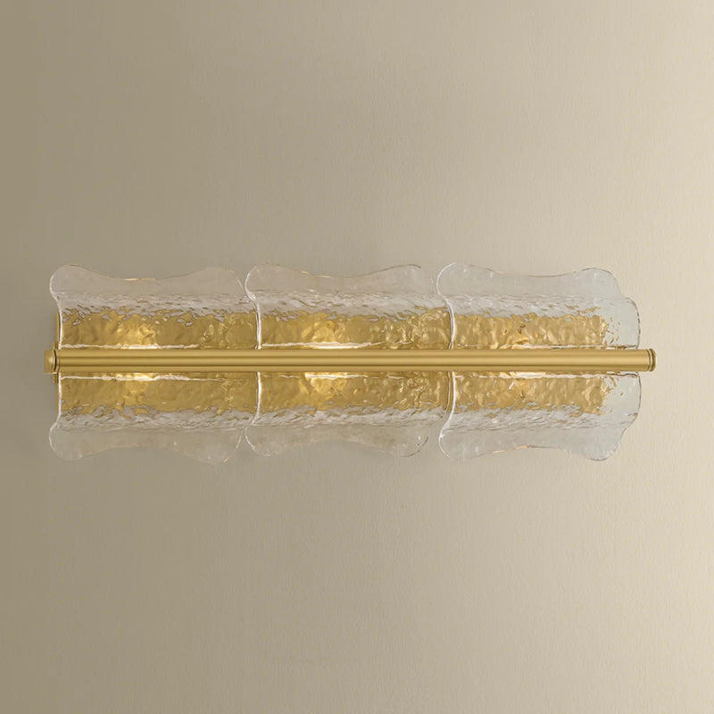 Hudson Valley 1373 Fosterdale 3-lt 28" Wall Sconce