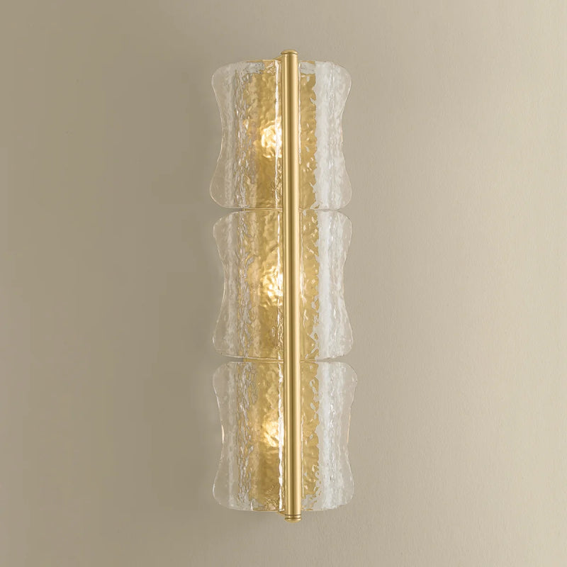 Hudson Valley 1373 Fosterdale 3-lt 28" Wall Sconce