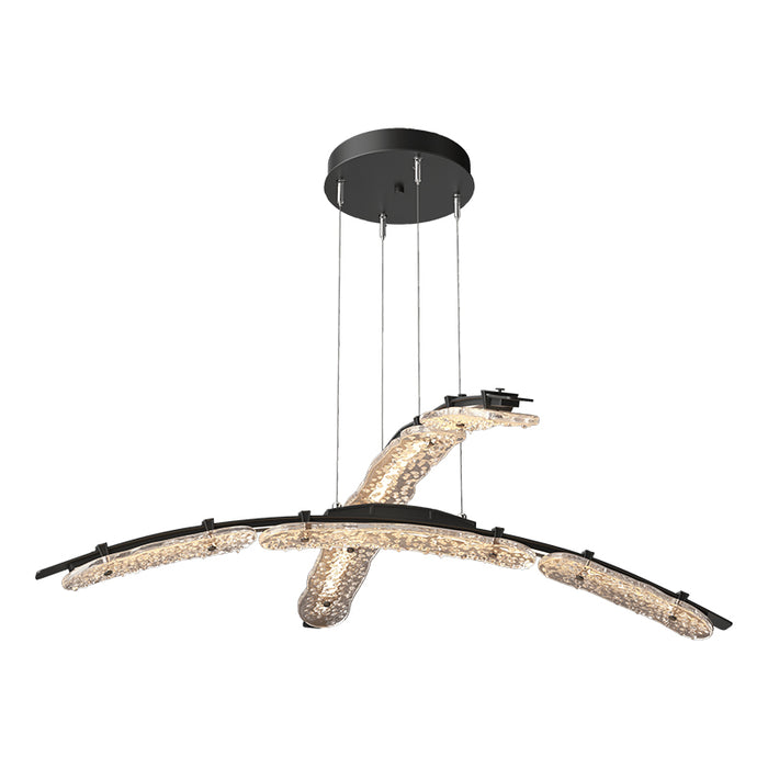 Hubbardton Forge 137587 Glissade 2-lt 44" LED Pendant