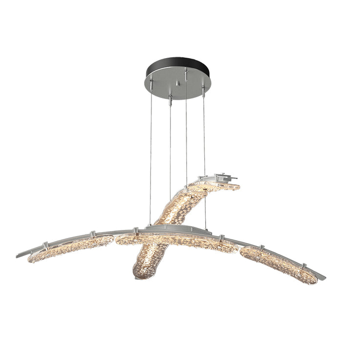 Hubbardton Forge 137587 Glissade 2-lt 44" LED Pendant