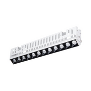 WAC R1GAL12 Multi Stealth 12 Cell Adjustable Trimless - Black