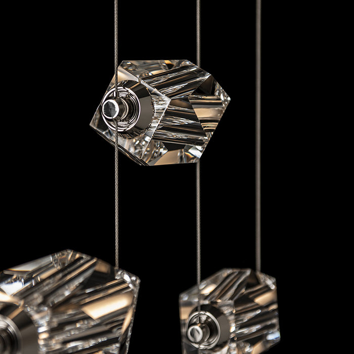 Hubbardton Forge 139056 Gatsby 9-lt 28" LED Pendant