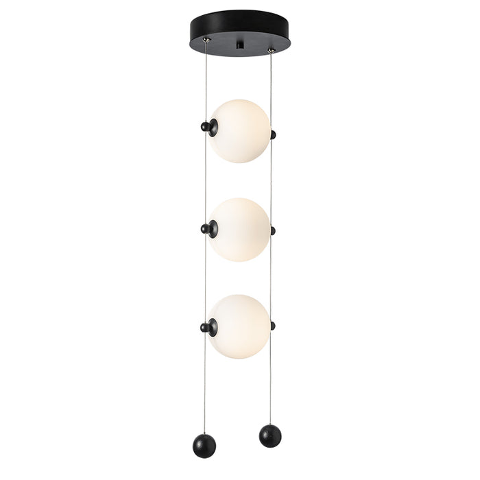 Hubbardton Forge 139059 Abacus 3-lt 9" LED Pendant