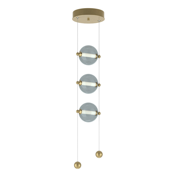 Hubbardton Forge 139059 Abacus 3-lt 9" LED Pendant