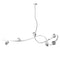 Hubbardton Forge 139209 Glacier XL 6-lt 32" Pendant