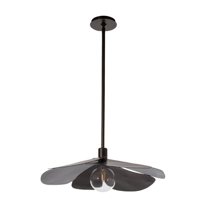 Hubbardton Forge 139460 Hana 1-lt 23" Pendant - Bronze