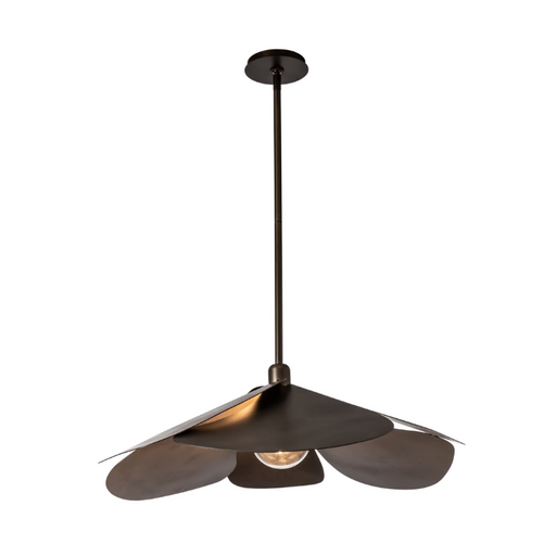 Hubbardton Forge 139465 Hana 1-lt 29" Pendant - Dark Smoke