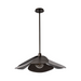 Hubbardton Forge 139465 Hana 1-lt 29" Pendant - Dark Smoke