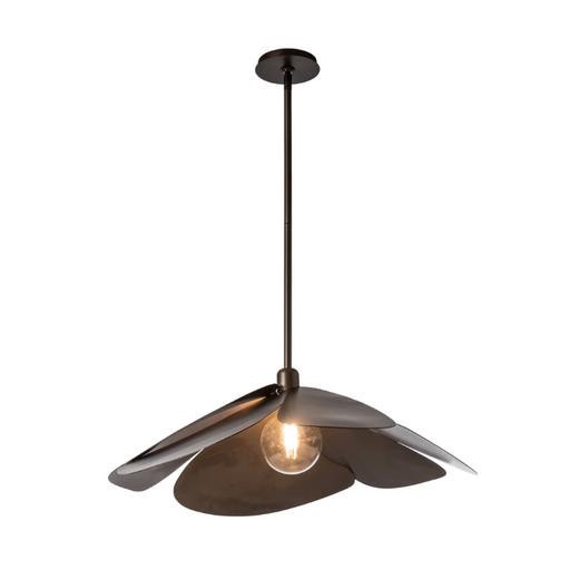 Hubbardton Forge 139465 Hana 1-lt 29" Pendant - Dark Smoke